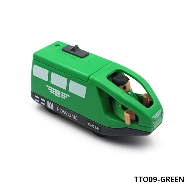 brio green locomotive