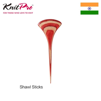 

Knitpro Birch Wood Shawl Pins Elegant Garment and Hair Accessories