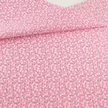 Белые цветы и зеленые листья, дизайн, хлопок, ткань, текстиль, шитье, тильда, ремесла, куклы, жир, четверть ткани, Лоскутные ткани