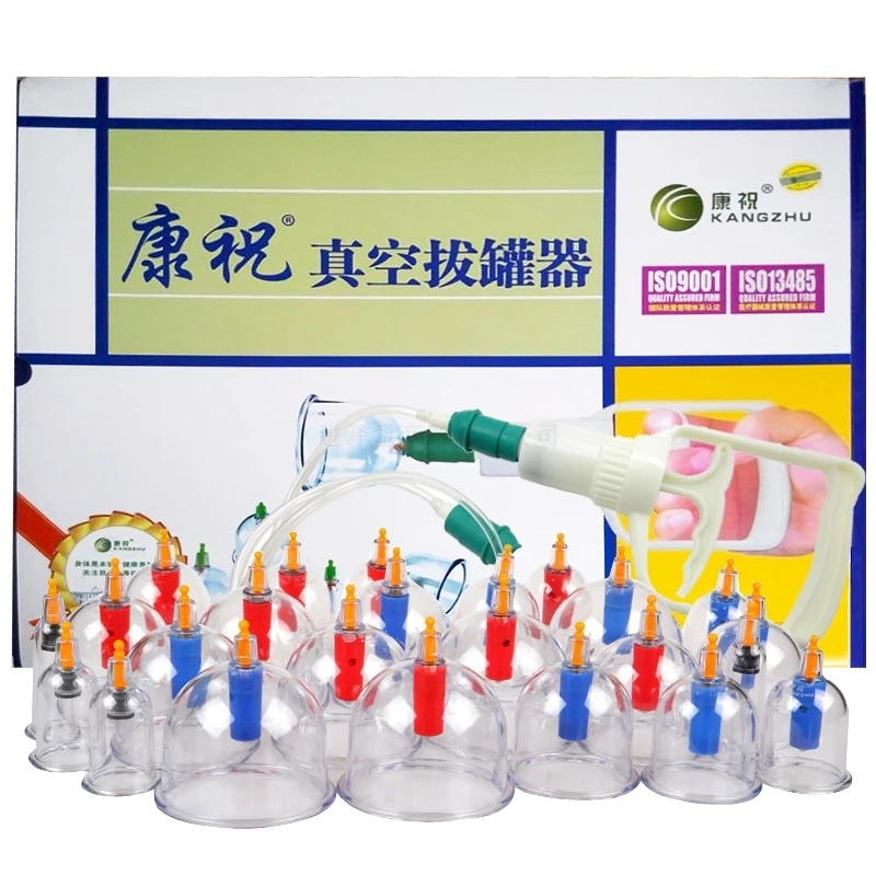 24 Pieces Kangzhu Massage Vacuum cupping set Suction Cups Magnetic Massage Jars Cupping jar Acupunture Vacuum Cupping kit Set 24 Pieces Kangzhu Massage Vacuum cupping set Suction Cups Magnetic Massage Jars Cupping jar Acupunture Vacuum Cupping kit Set