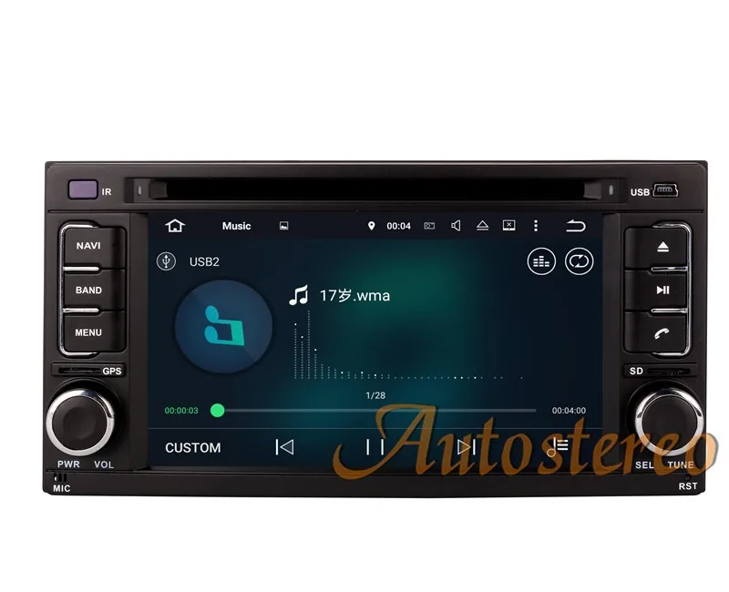 Top Android 8 Octa core Car DVD player GPS navigation Stereo for Subaru Forester Impreza 2008-2013 Autoradio Satnav multimedia 9