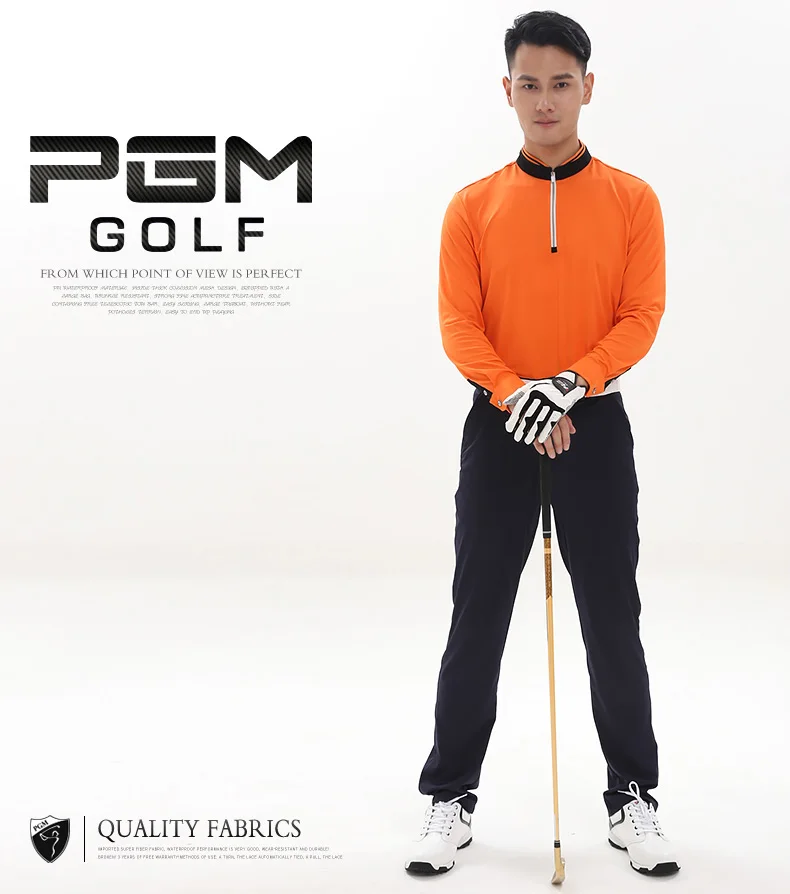 PGM одежда для гольфа мужские футболки поло Для Гольфа Новые дышащие эластичные Гольф полная форма футболки Ropa De Golf Мужская рубашка для настольного тенниса