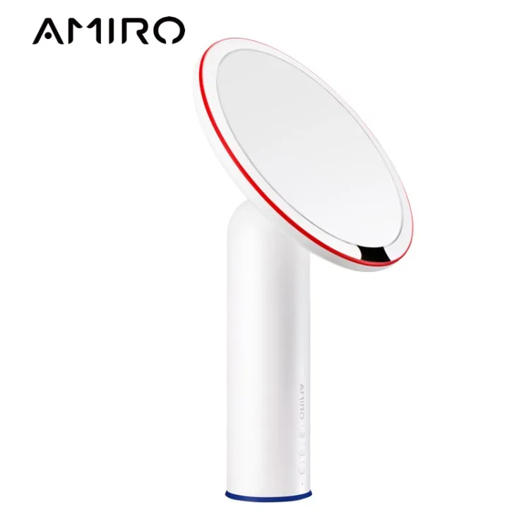 

AMIRO 8 Inch LED Lighted Makeup Mirror, On/Off Smart Sensor, True Color Clarity System