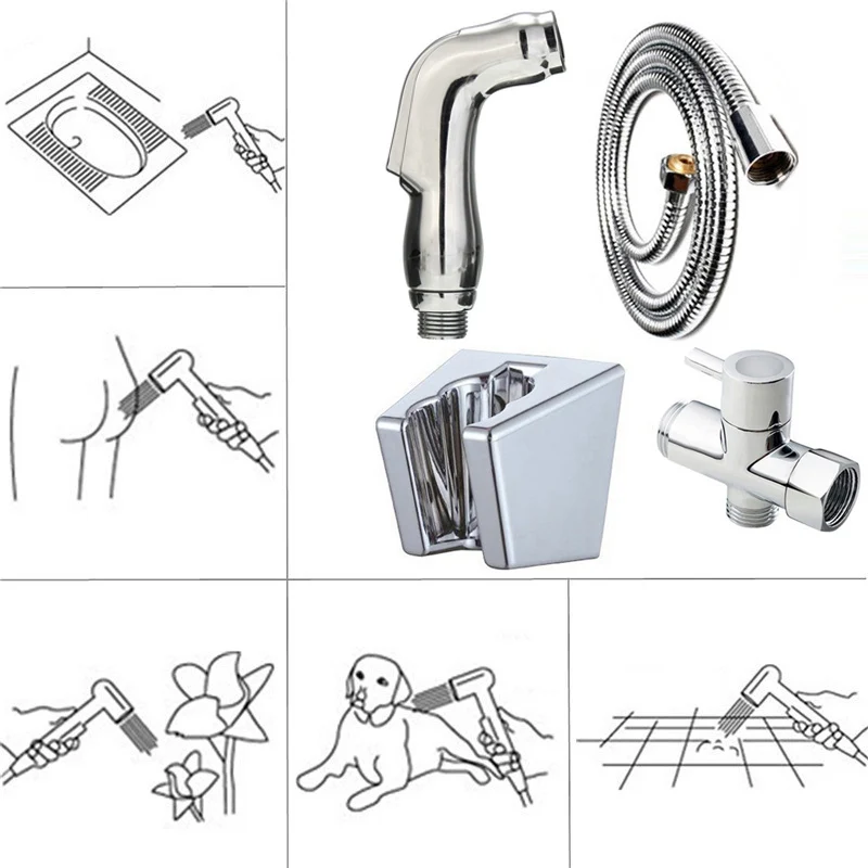 Wetips Ducha Higienica ручной душ портативный биде опрыскиватель для биде Shattaf опрыскиватель гигиена Туалет Douchette спрей для туалета душ