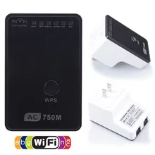 AC750 Universal Wireless Dual Band Wifi Repeater Range Extender Router Booster