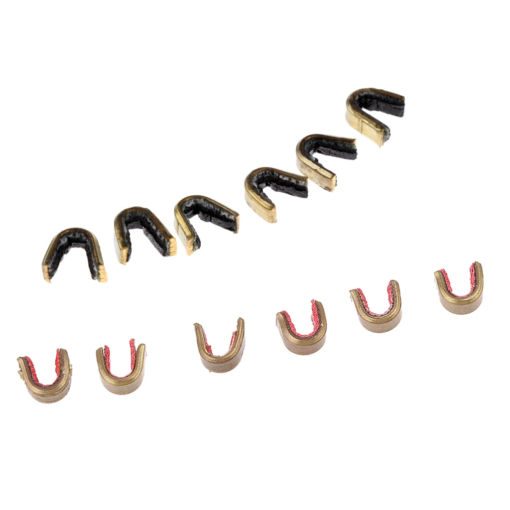 12Pcs Bowstring NockingPoint Set Buckle Clips Nocking Points Archery For Shooting Hunting Archery