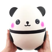 25 см мягкое гигантское животное Милая панда мягкое игрушка-антистресс мяч игрушки для детей