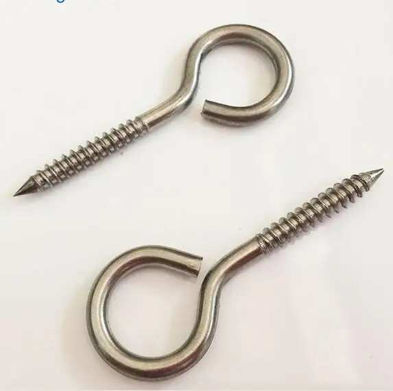 

M5*55 304 Eye Stainless Steel Eye Screw Rings Frames Model Building Crafts All sizes in stock