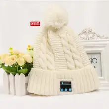 50 шт. Мужская Женская Теплая Шапка-бини беспроводные, с функцией Bluetooth наушники гарнитура динамик микрофон громкой связи динамик для телефона apple xiaomi