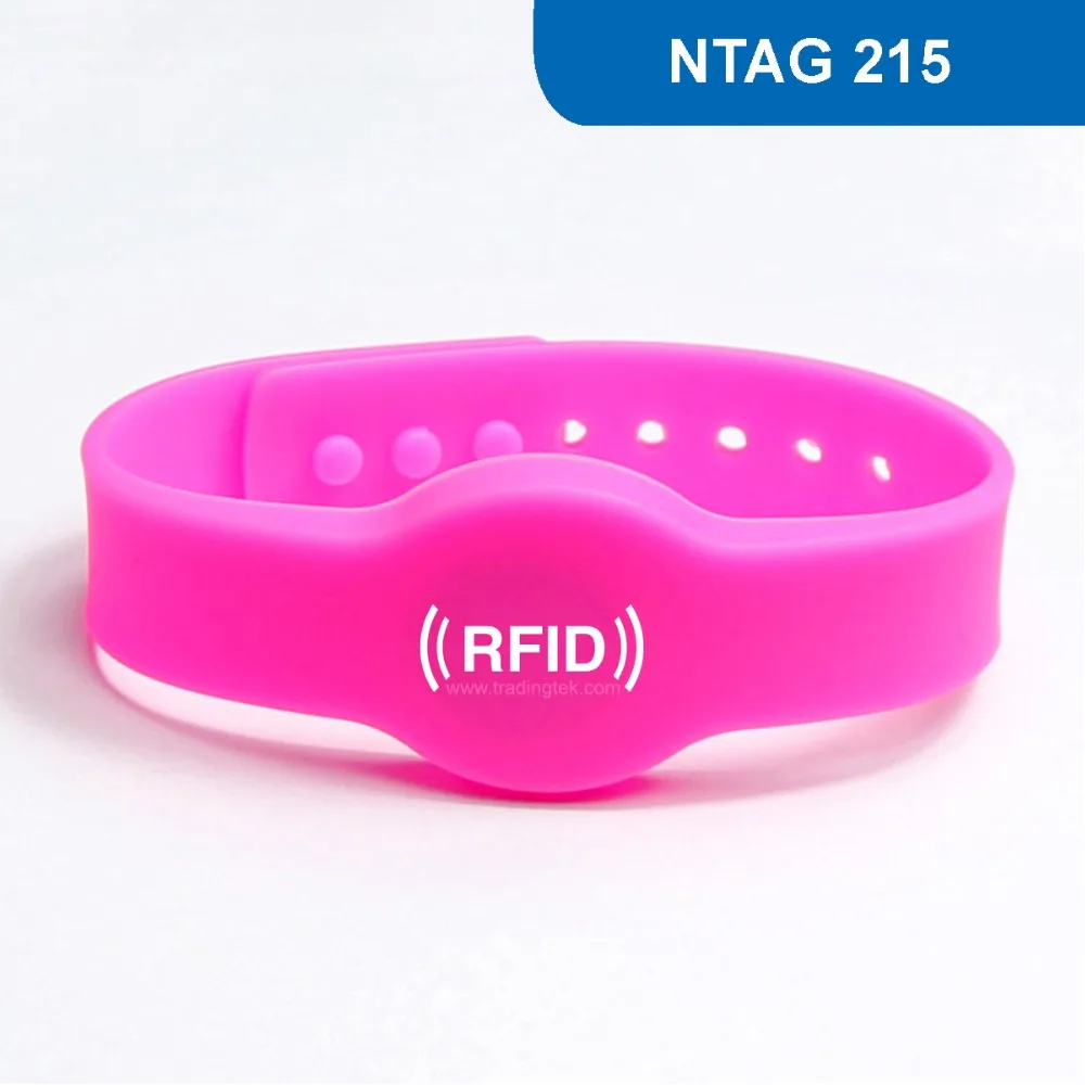 WB04 RFID браслет для контроля доступа nfc-браслет поисковая метка карты ISO 14443A, 13,56 МГц 504 байт R/W с чипом NTAG 215