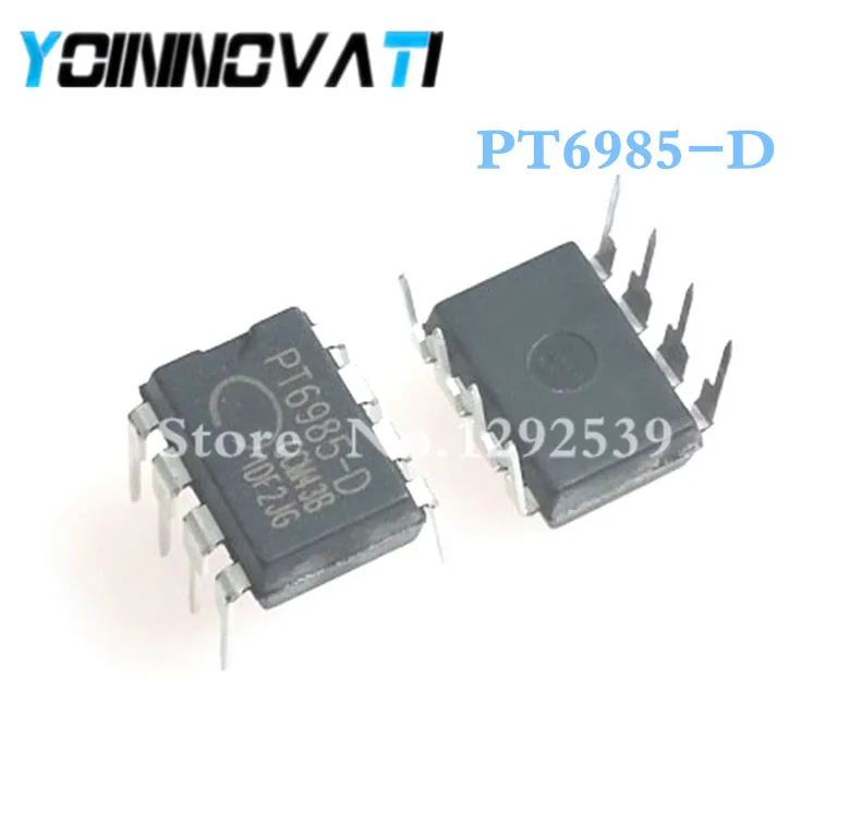

Free shipping! 10pcs/lot PT6985-D PT6985 DIP-8 IC best quality.