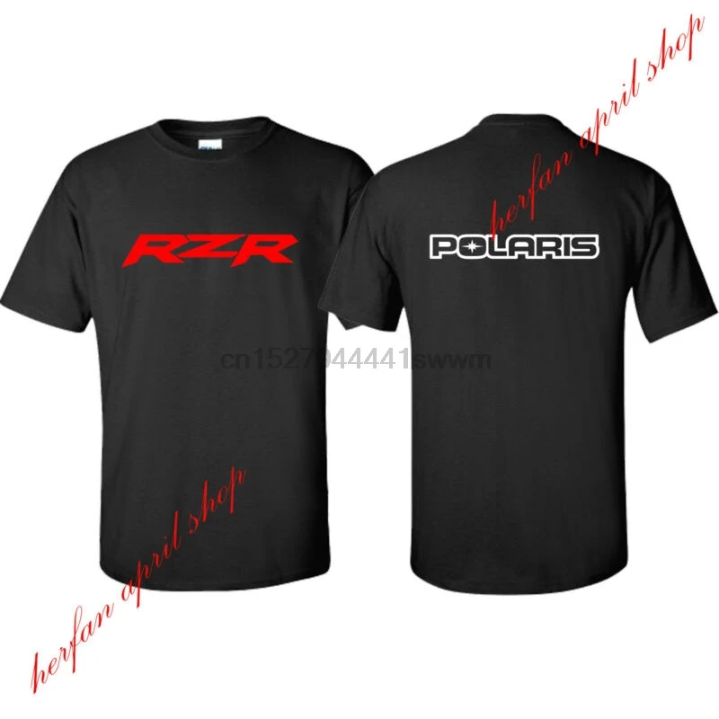 

POLARIS RZR RACING LOGO T-Shirt Mens Cotton Shirt -
