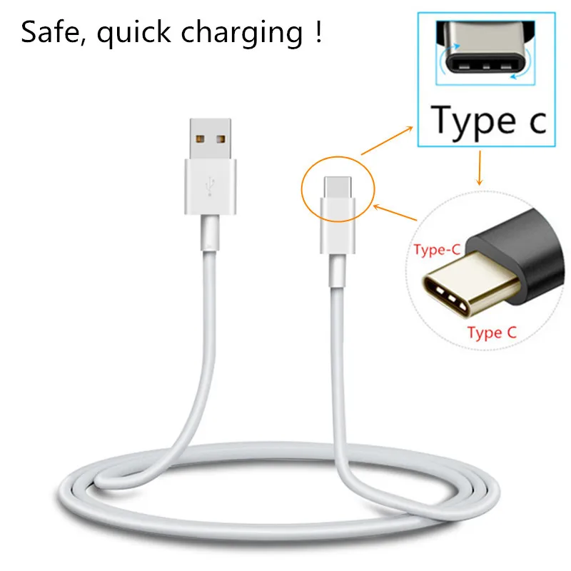 1 м кабель типа C и 2 usb порт зарядное устройство для Xiaomi Mi A1 a2 mi8 huawei P30 Pro mate 20 Lite P20 LG G6