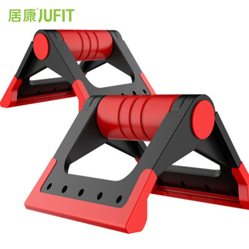 

JUFIT 1 Pair of Echelon Push Up Stands Bars Push-up for Gym and Home Training Exercise Training Chest Bar