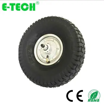 

CE certificate 15 inch low speed high torque DC brush-less gear motor wheel