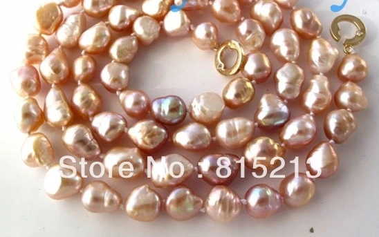 

ddh00951 14mm Pink Lavender Baroque Freshwater Pearl Necklace 34" 28% Discount