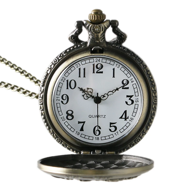 Бронзовые маленькие кварцевые карманные часы парусиновая лодка ожерелье с кораблем часы кулон часы цепь для женщин мужчин подарок для девушки