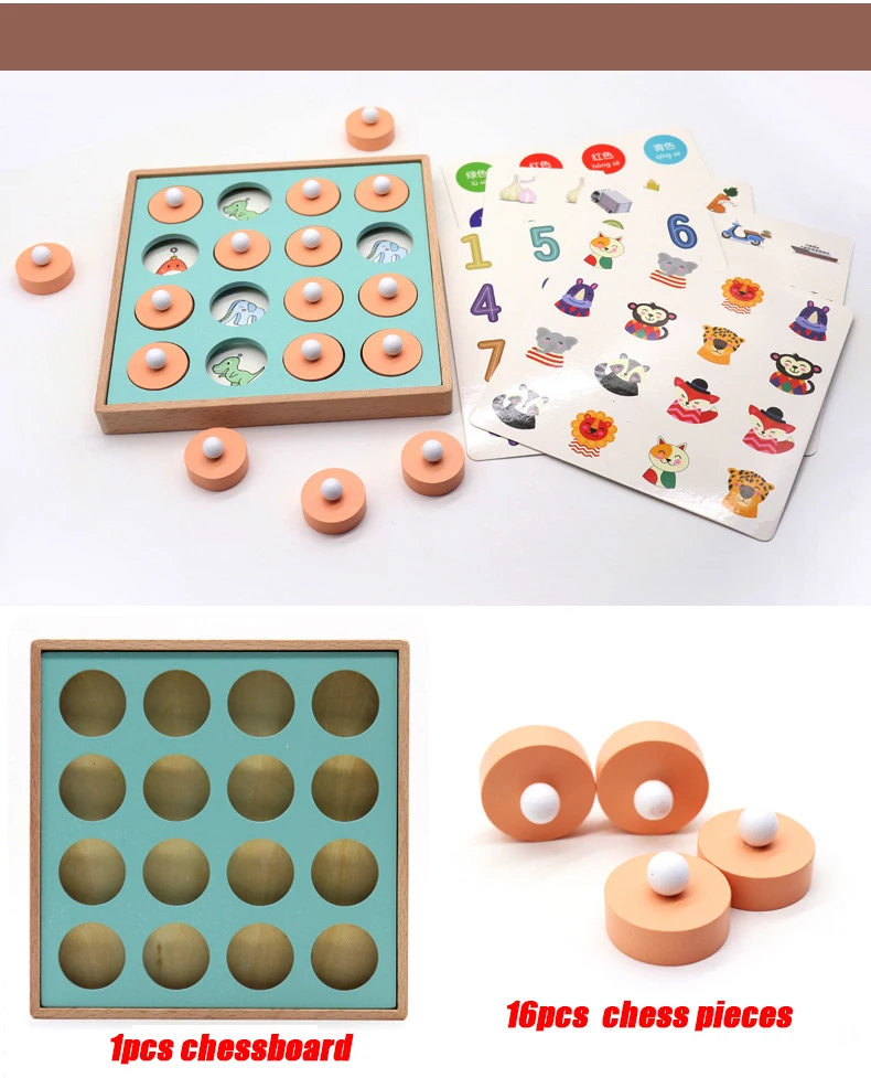 Детские деревянные игрушки математическая игрушка обучающая и обучающая игра памяти Раннее детство развивающие игрушки и дорожные