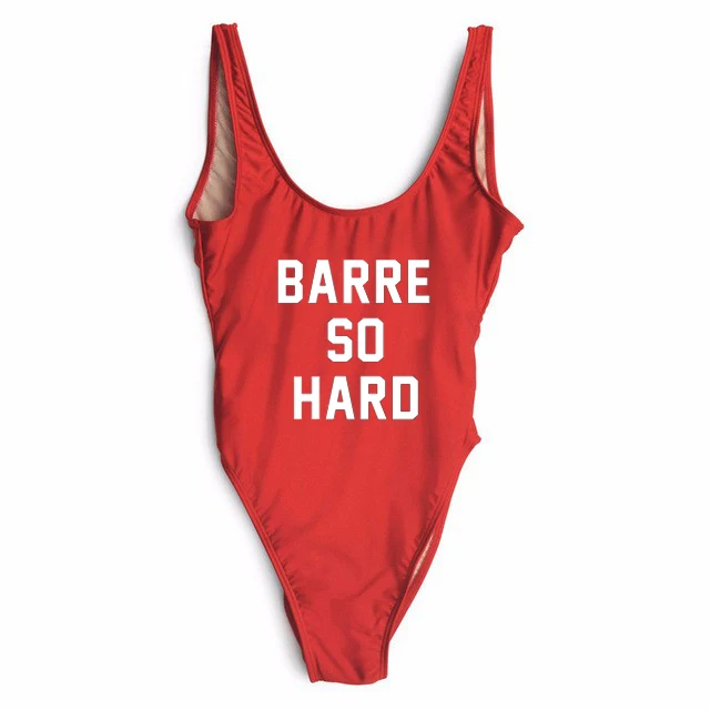 bodysuit jumpsuit BARRE SO HARD bathing suit for women high-quality bodysuit bodysuits one-piece bathing suit swimwear sexy