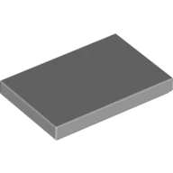 * Плоская плитка 2x3 JH959 50 шт. Сделай Сам просвечивающий блок кирпич часть № 26603