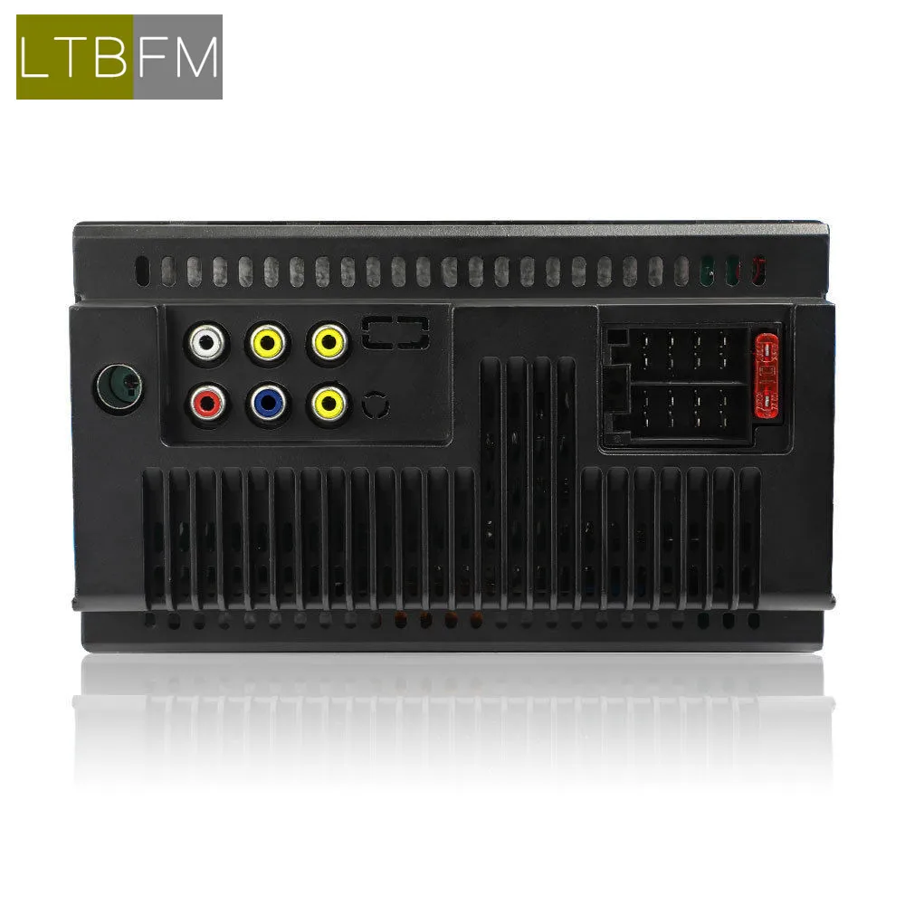 LTBFM Автомагнитола HD " сенсорный экран автомобиля стерео 2 Din Bluetooth FM ISO мощность SD USB Aux вход Mp5 плеер с камерой заднего вида