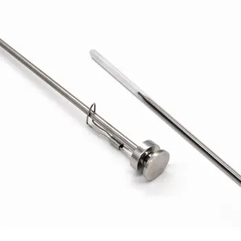 

Fine needle apparatus for insemination gun breeding equipment cow adapter sleeve stainless cattle insemination gun