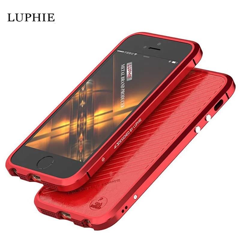 imágenes para Para el iphone se case a prueba de golpes cubierta marco de metal de lujo cubiertas para iphone 5s case aluminio teléfono móvil de protección para la espalda imágenes para Para el iphone se case a prueba de golpes cubierta marco de metal de lujo cubiertas para iphone 5s case aluminio teléfono móvil de protección para la espalda