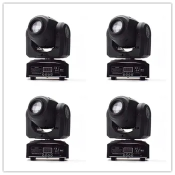 

4 pcs LED Moving Head Gobo 30w mini led Moving head Spot Light