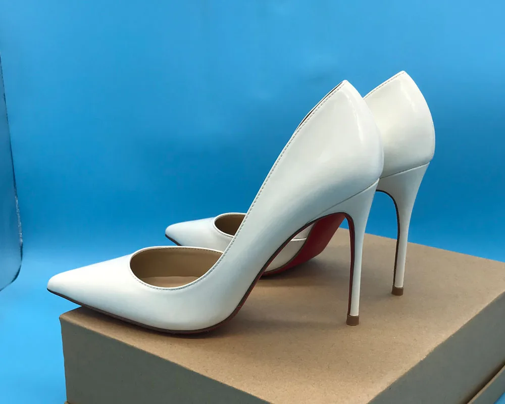 Classic Women Thin Heel 100MM Pointed Toe Sandals Women wedding Heels Designer Dress Pumps