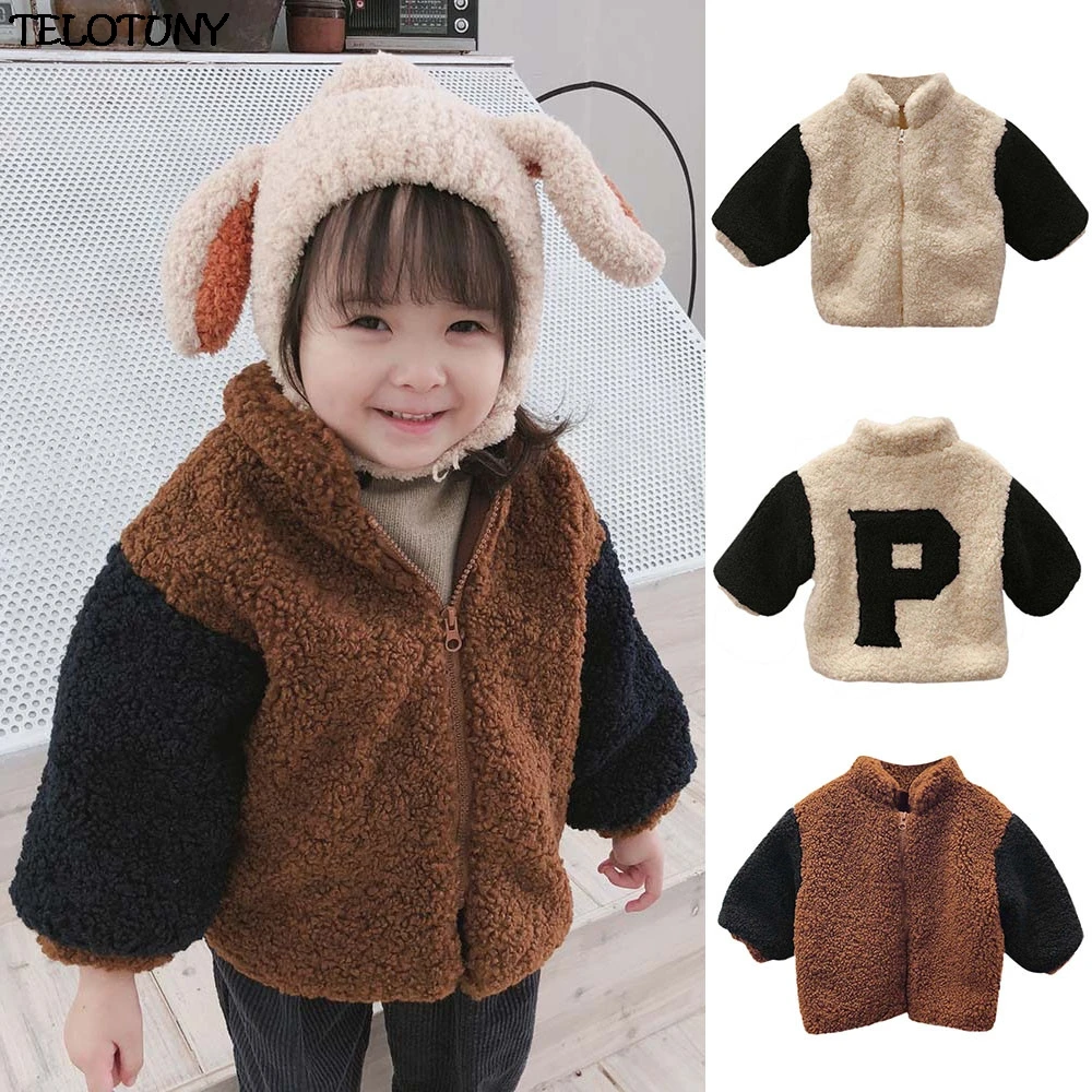 TELOTUNY 2018 FASHION Toddler Kids Baby Girl Thicken Jacket Fluffy Coat