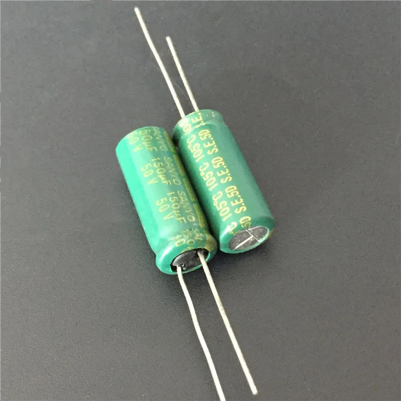 100 шт. 150 мкФ 50 в Sanyo AX серии 8x20 мм 50V150uF низкое сопротивление долгий срок службы
