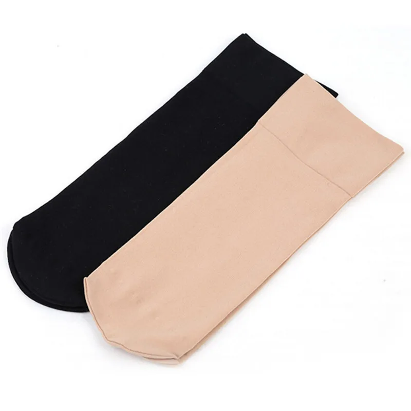 5 Pairs Autumn Winter Wide Mouth Velvet Ankle Socks For Womens Ladies Girls