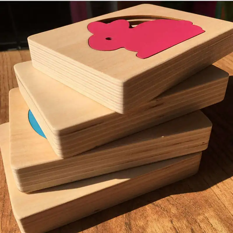Новые детские игрушки животные картонная 3D головоломка многослойная
