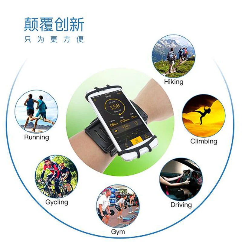 شارة رياضية العالمي للتدوير المعصم رياضة الجري الذراع الفرقة مع مفتاح حامل ل XIAOMI الشرف آسوس شارب MYPHONE COOLPAD WIKO