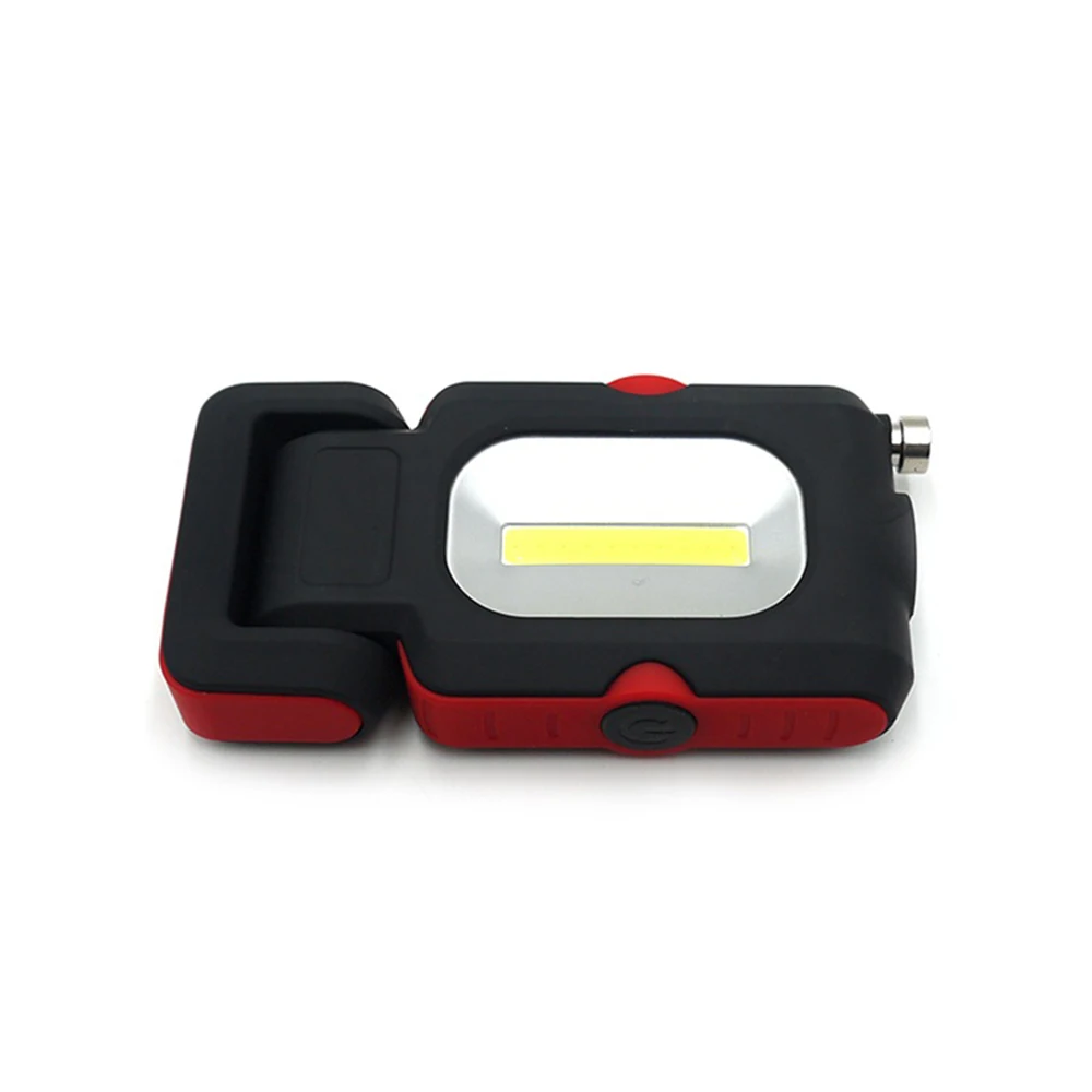 Горячая питание от батареек или светодио дный USB зарядка портативный светодиодный рабочий свет многоцелевой COB фонарик Магнитная база и