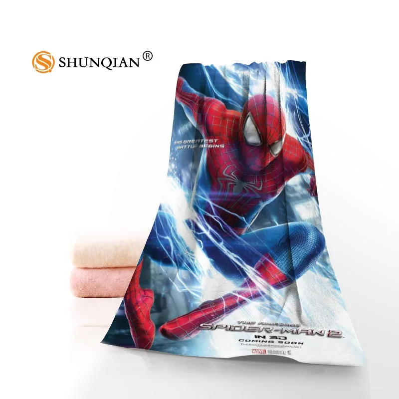 

The Amazing Spider Man Towels Microfiber Bath Towels Travel,Beach,Face Towel Custom Creative Towel Size 35X75cm And 70X140cm