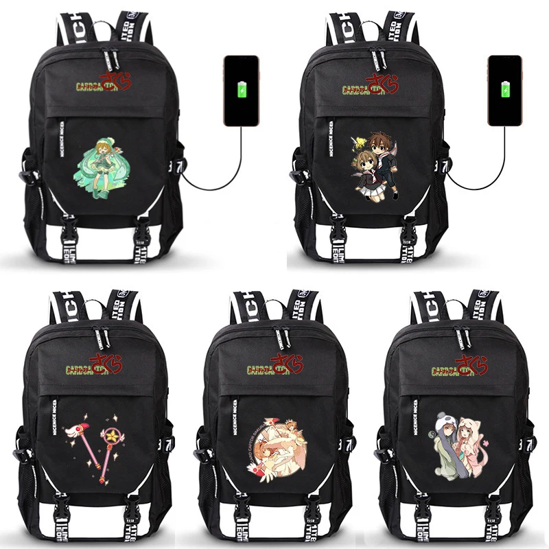 Cardcaptor Sakura Card Captor Sakura Backpack Japanese Anime Magic