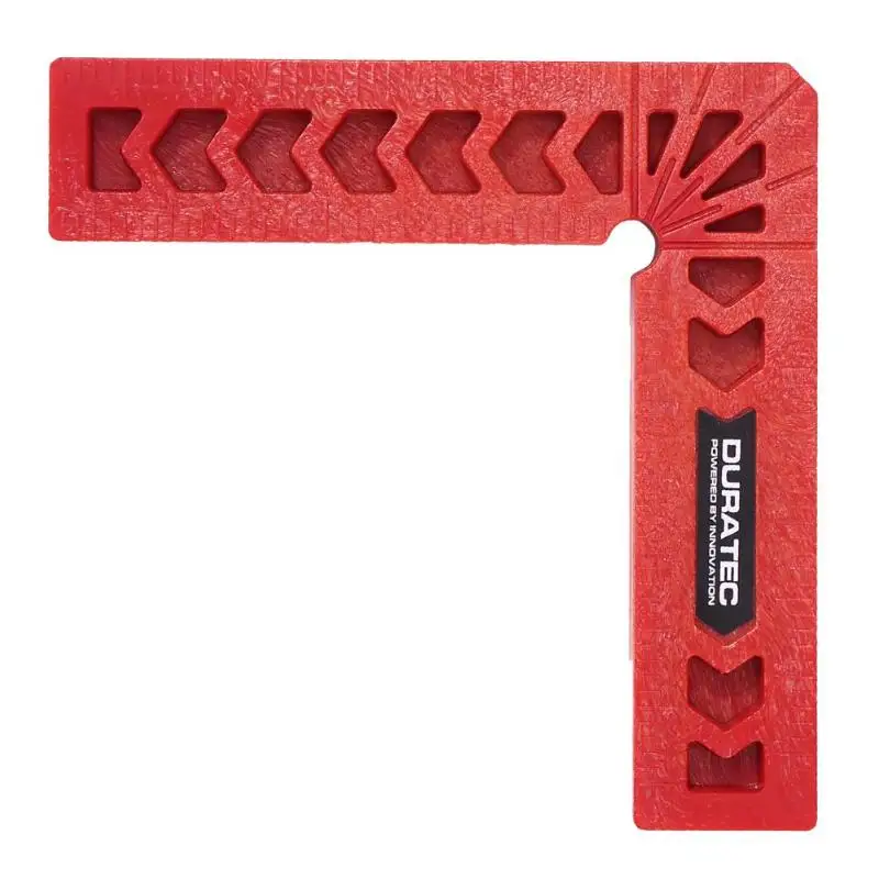 DURATEC 90 Degree Right Angle Clamp L-square Holder Ruler Woodworking Clip - Color: 4inch