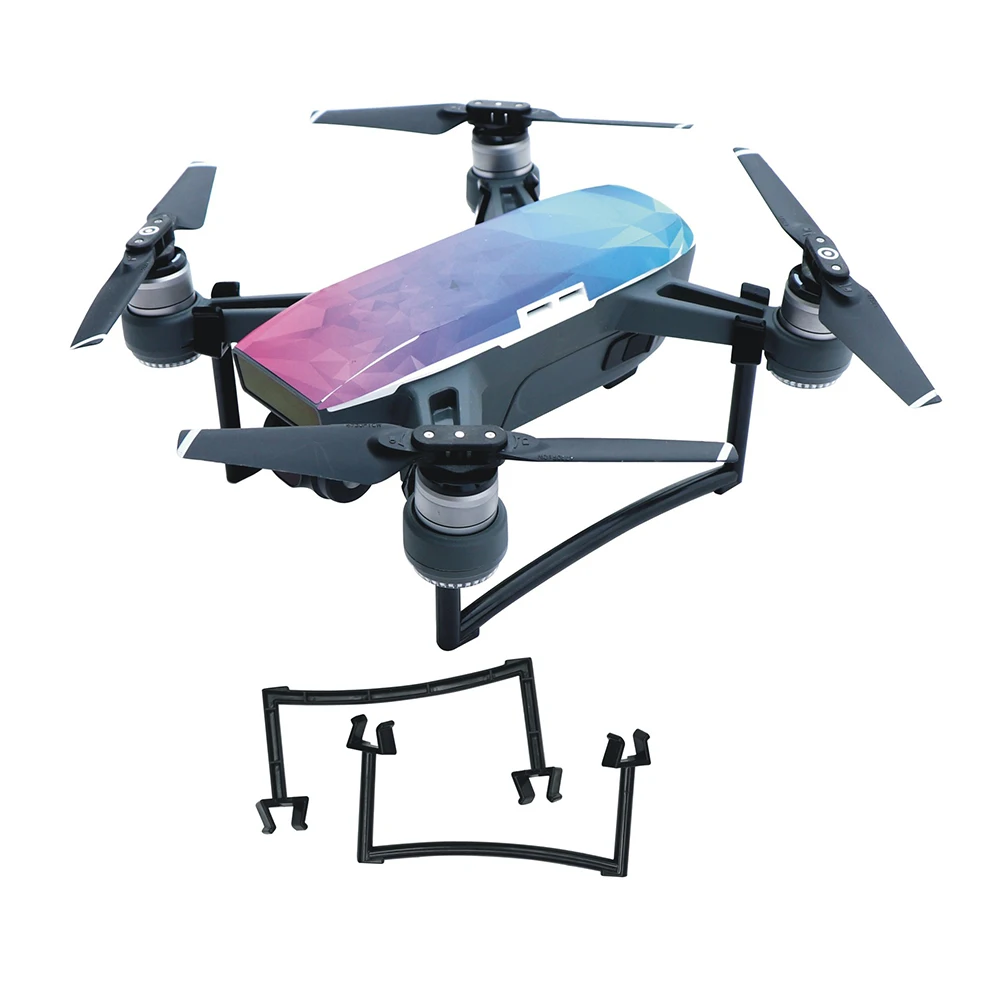 Посадочное шасси для дрона DJI Spark высота 2 5 см кронштейн посадки камеры карданный