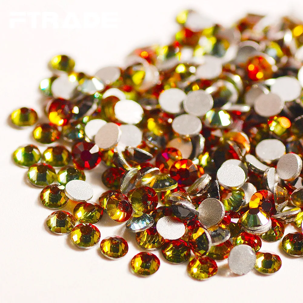 Full Size AAA Dress Embellishment Flatback Non Hot Rhinestones