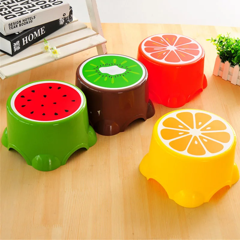 4-colors-lovely-cartoon-stools-fruit-pattern-living-room-non-slip-bath-bench-child-stool-plastic-pp-changing-shoes-stool