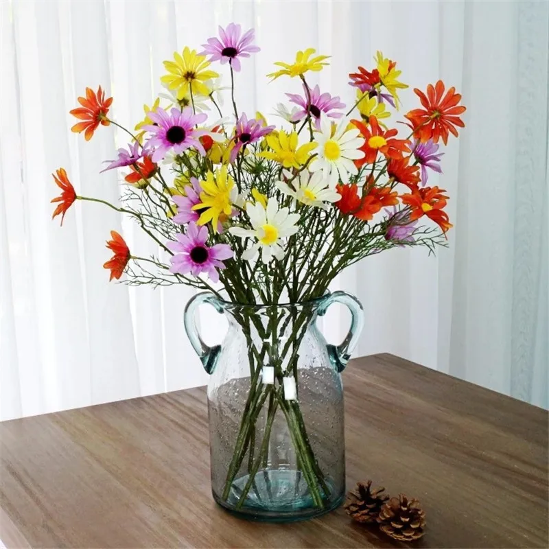 Прозрачная разноцветная настольная стеклянная ваза гидропоники сушеные цветы домашний декор Аквариум/Гидропоника завод террариум