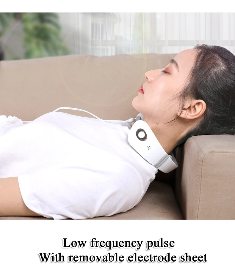 Массажер для шеи акупунктурная терапия нагревательный вибромассажер Пульс расслабляющий массаж шейных мышц