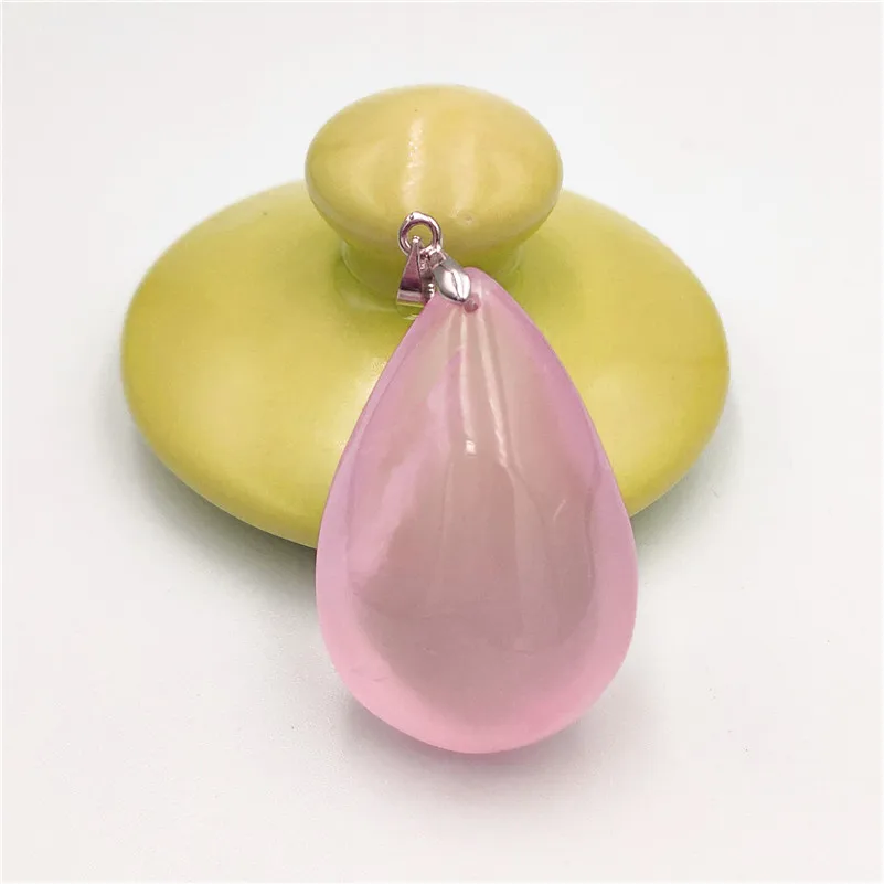 Rose Quartz Pendant Clear Mozambique (2)
