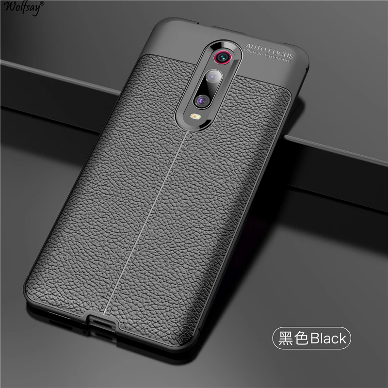

Soft TPU Case For Xiaomi Redmi K20 Pro Case Mi 9T Pro Leather Texture Silicon Phone Cover For Xiaomi Redmi K20 Coque Xiaomi Mi9T