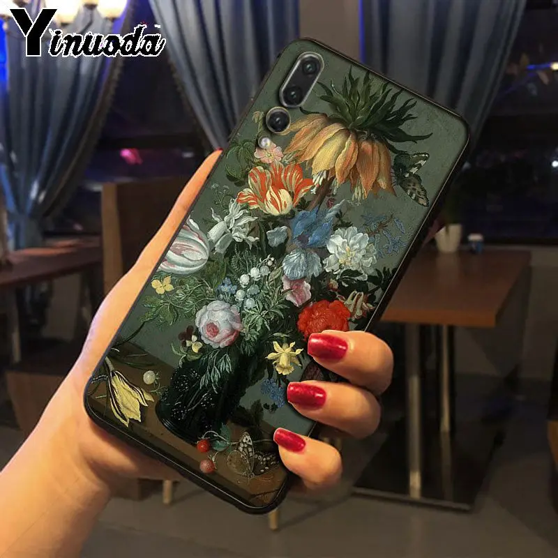Classic painting flower In a Vase aesthetic Art