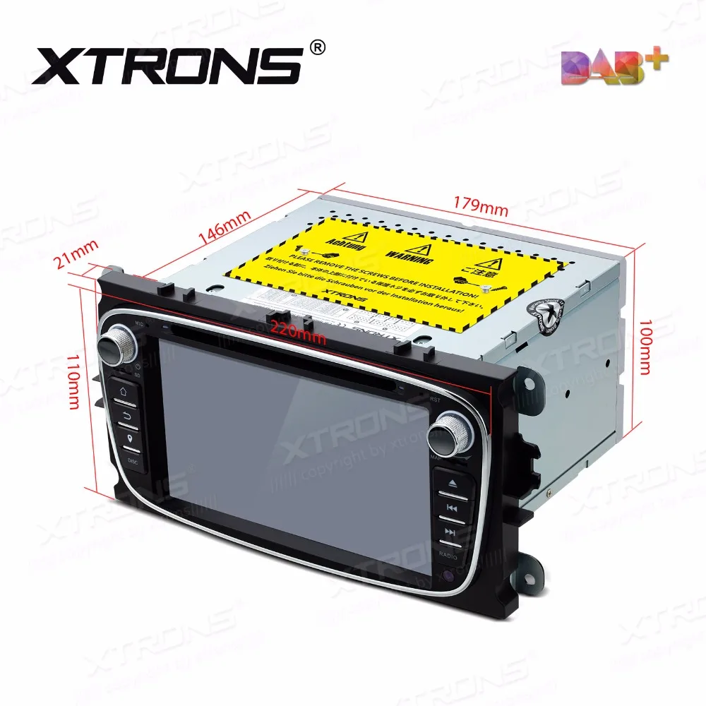 Cheap XTRONS 7 inch Car DVD Player 2 din Radio DAB+Canbus GPS Navigation For Ford Focus II Mondeo C-Max S-Max 2008 2009 2010 2011/Kuga 3