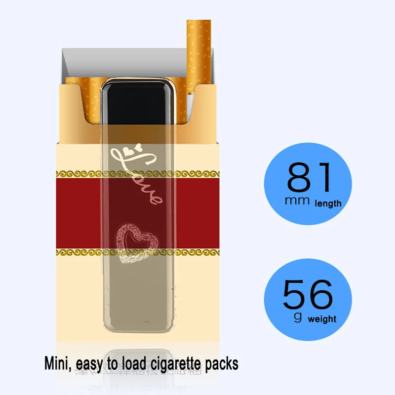Мини USB перезаряжаемые дуговые Зажигалки ветрозащитные бездымные беспламенные зажигалки креативные подарки для мужчин и женщин аксессуары для курения