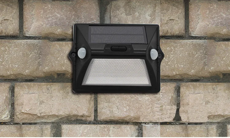 Dual Motion Sensor Solar LED Lights with 12 RGBW LEDs for Garden Solar Light Waterproof Outdoor Yard Garage Porch Led Wall Lamp (12)
