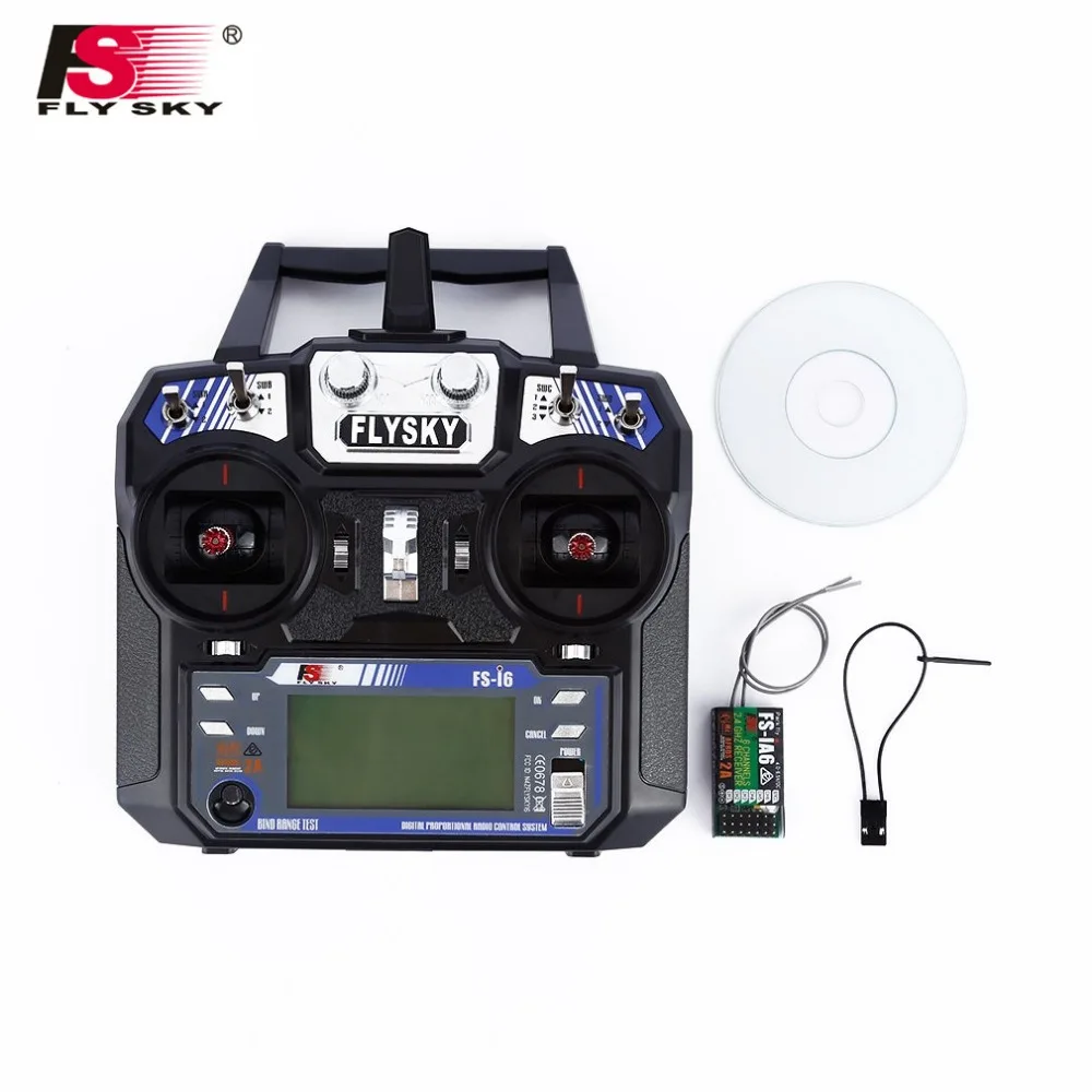 

FlySky FS-i6 2.4G 6CH Transmitter With Receiver Heli UAV Multicopter